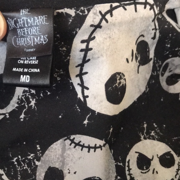 Nightmare Before Christmas Black with Ruffle Trim Jacket ONLY - Picture 10 of 12